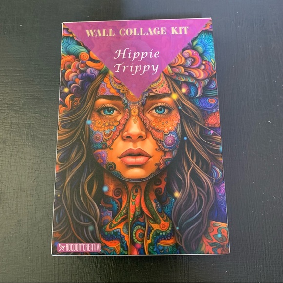 Hippie Trippy Psychedelic Wall Collage Kit - New! ๐๐๐โจ - Picture 4 of 5